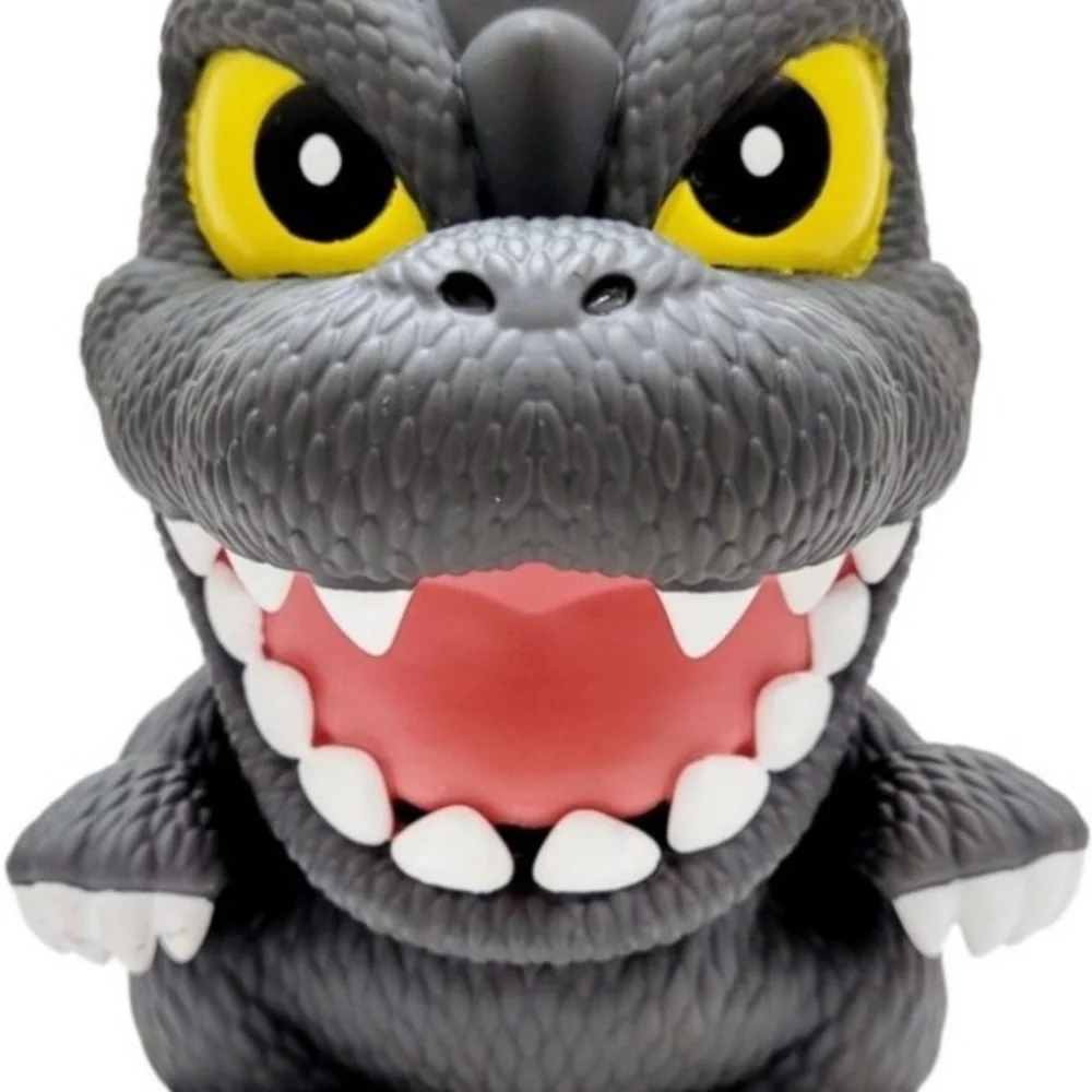 Gray Monster Figurine with Red Mouth . - Picture 3 of 14